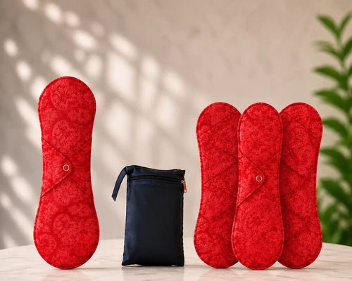 Cloth Pad Pack with Wet Bag